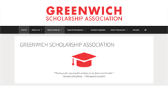 Desktop Screenshot of greenwichscholarship.org